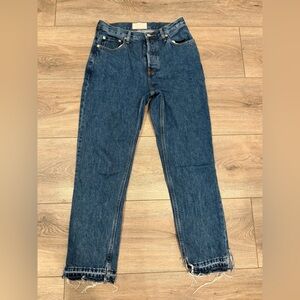 Everlane Dark Blue Denim Jeans